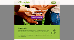 Desktop Screenshot of kindista.org